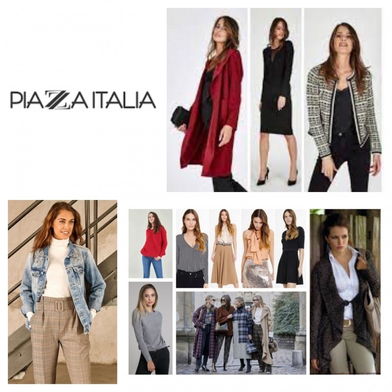 Piazza Italia Women's Clothing Outlet Collection - 16-17 kg Packing -  Lithuania, New - The wholesale platform