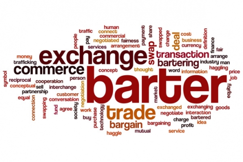 Bartering - Exchange of Advertising for products or services.