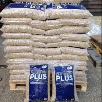 Holzpellets A1 zum Heizen 6-8 mm 15 kg 24 Tonnen