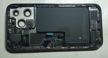 Custodia viola posteriore posteriore originale per Apple iPhone 14 PRO MAX al 100% con parti di grad