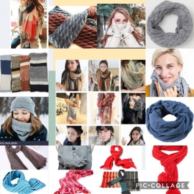 WINTER CASUAL MIX SCARVESphoto1